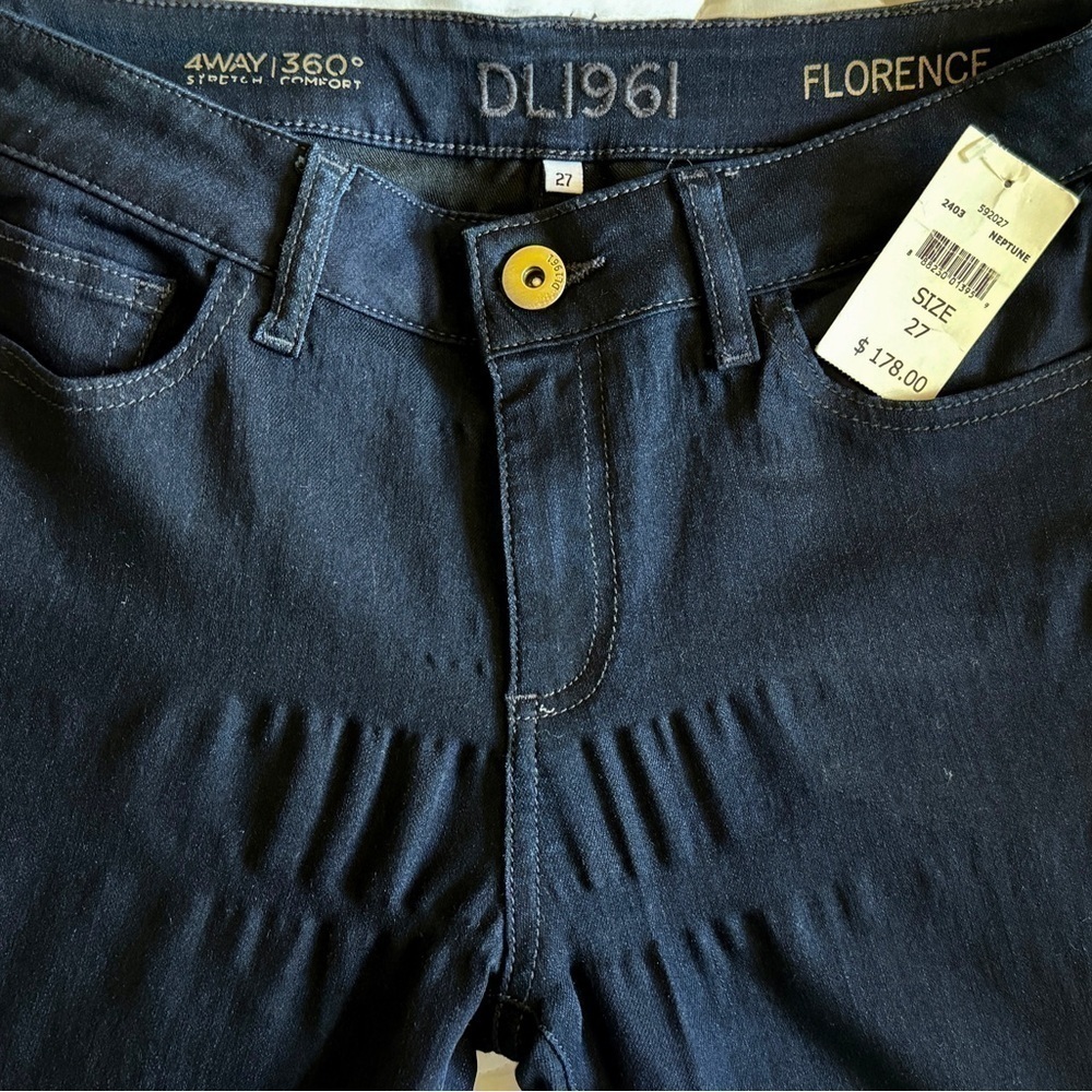 DL1961 Florence Neptune Mid-Rise Skinny Jeans Size 27 - Picture 7 of 7